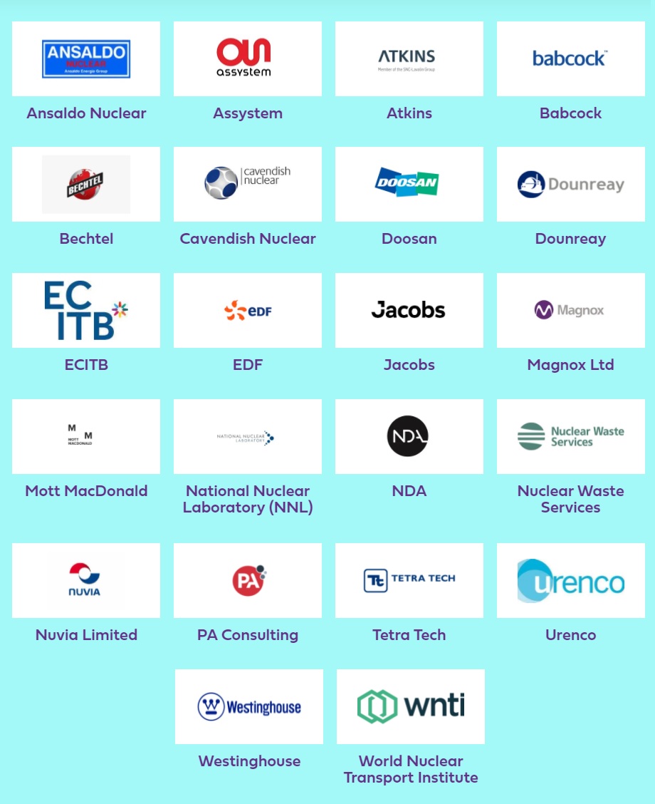 Logos of WiN UK Founding Sponsors
